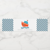 Helder Kinder nivaat elke zondag Waterfles Etiket (Enkel label)