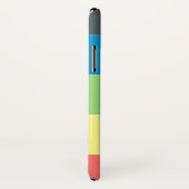 Helder Kleurblok Naam Case-Mate iPhone Case (Achterkant / rechts)