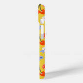 Helder kleurrijk besvruchten patroon Case-Mate iPhone case (Achterkant / Links)