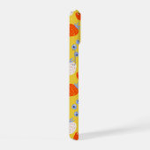 Helder kleurrijk besvruchten patroon iPhone 15 case (Rechterkant)