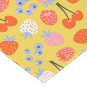 Helder kleurrijk besvruchten patroon medium tafelloper (Hoek)