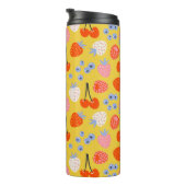 Helder kleurrijk besvruchten patroon thermosbeker (Geroteerd rechts)