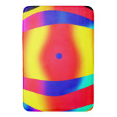 Helder, kleurrijk en vet ontwerp badmat (Voorkant Verticaal)