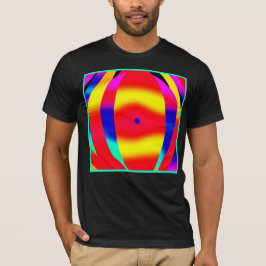 Helder, kleurrijk en vet ontwerp t-shirt