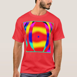 Helder, kleurrijk en vet ontwerp t-shirt