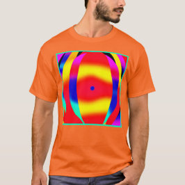 Helder, kleurrijk en vet ontwerp t-shirt