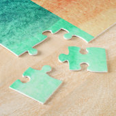 Helder, kleurrijk geometrisch Abstract Legpuzzel (Zijkant)