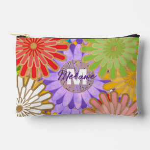 Helder Kleurrijk Hippie Bloemmotief Persoonlijk Etui