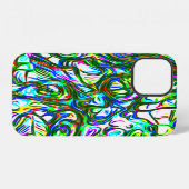 Helder Kleurrijk Koel Funky iPhone Hoesje (Achterkant horizontaal)