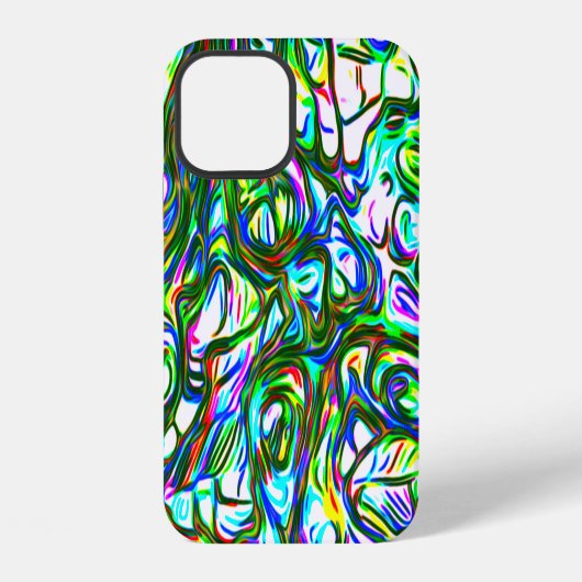 Helder Kleurrijk Koel Funky iPhone Hoesje (Achterkant)