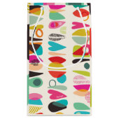 Helder, kleurrijk patroon klein cadeauzakje (Achterkant)