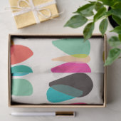 Helder kleurrijk patroon tissuepapier (Geschenk)