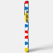 Helder Kleurrijk Puzzelstuk Patroon Case-Mate iPhone Case (Achterkant / Links)
