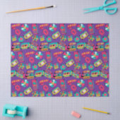 Helder Kleurrijk Retro 90s Tissuepapier (Craft)