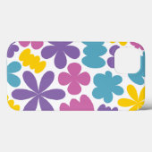 'Helder Kleurrijk Retro Bloemmotief' iPhone 13 Hoe Case-Mate iPhone Case (Achterkant (horizontaal))