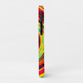 Helder kleurrijk spiraalvormig patroon Case-Mate iPhone case (Achterkant/links)