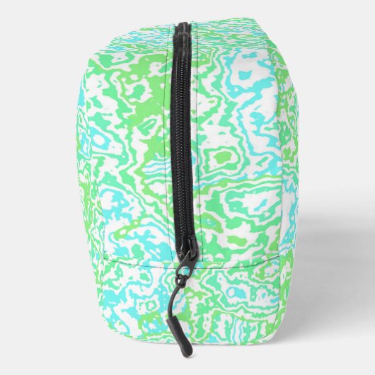 Helder Kleurrijk Trippy Swirly Abstract Boho Marme Toilettasje (Rechts)