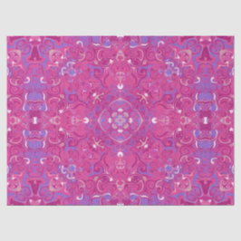 Helder kleurrijk wervelt tissuepapier