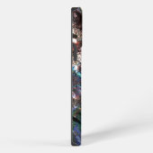 Helder koperkleurige roestige textuur, ruwheid iPhone hoesje (Rechterkant)