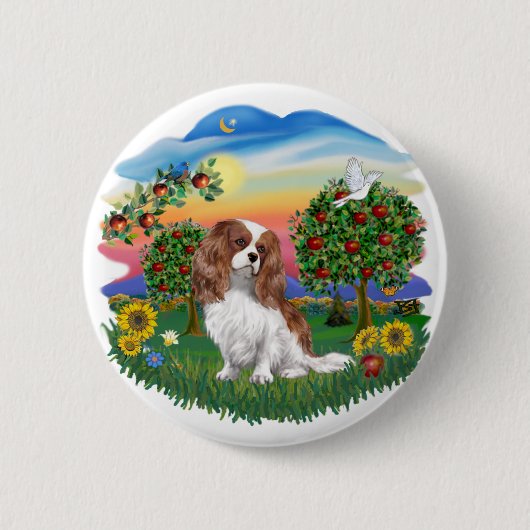 Helder Land - Cavalier - BL2 Ronde Button 5,7 Cm (Voorkant)