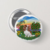 Helder Land - Cavalier - BL2 Ronde Button 5,7 Cm (Voorkant /achterkant)