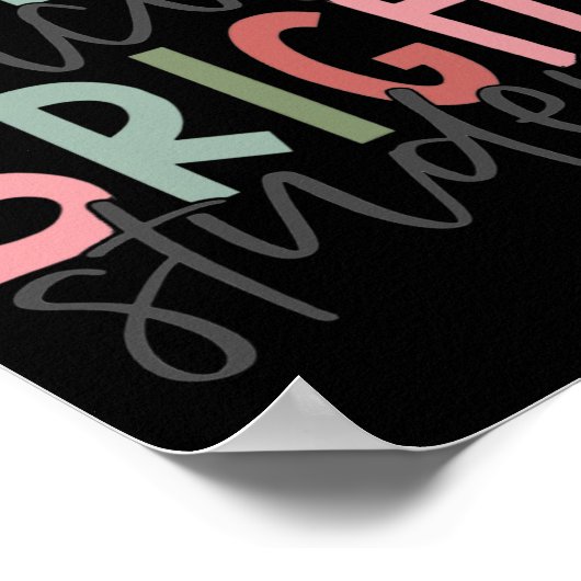 Helder leraar kerkleraar Merry Poster (Hoek)