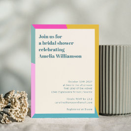 Helder Leuk Kleurrijk Geometrisch Uniek Vrijgezell Kaart