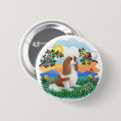 Helder Leven - Cavalier (BL-F) Ronde Button 5,7 Cm (Voorkant /achterkant)