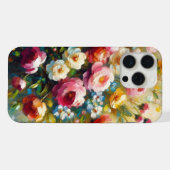 Helder & Levendig Bloemmotief iPhone Hoesje (Achterkant horizontaal)