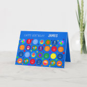 Helder, levendig en kleurrijk - Elke dag van een f Kaart (Voorkant)