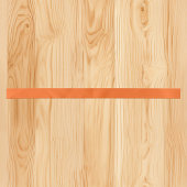 Helder levendig Oranje satijnen lint