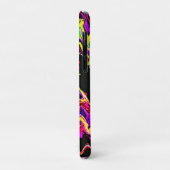 Helder levendig stralingspatroon Case-Mate iPhone case (Achterkant/links)