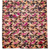 Helder libellen  douchegordijn (Voorkant)