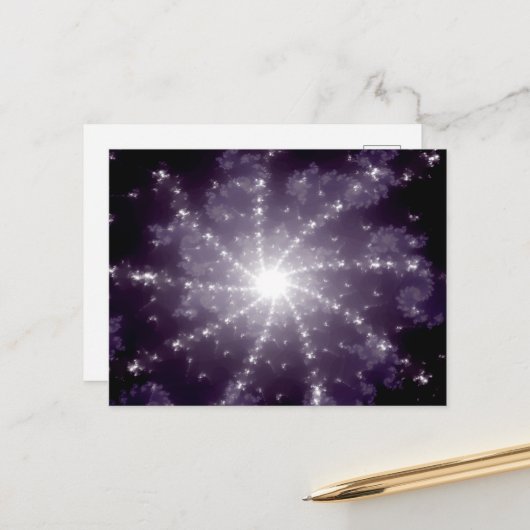 Helder licht aan het einde van de tunnel briefkaart (Voorkant / Achterkant in situ)