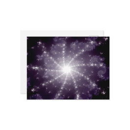 Helder licht aan het einde van de tunnel briefkaart