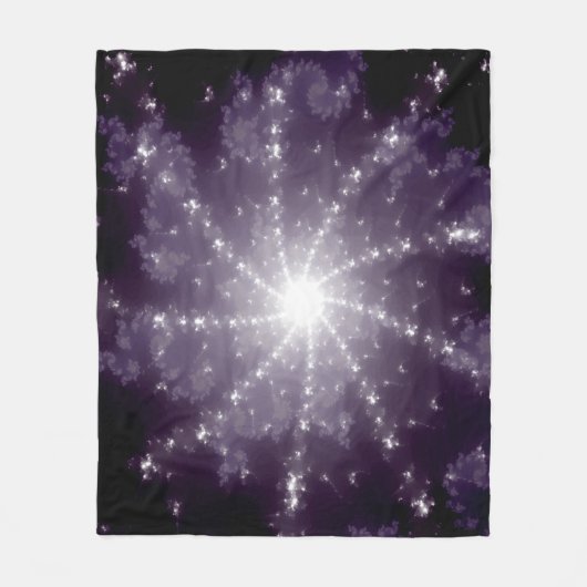 Helder licht aan het einde van de tunnel fleece deken (Voorkant)