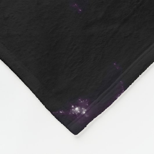 Helder licht aan het einde van de tunnel fleece deken (Hoek)