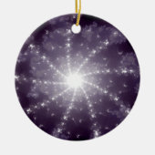 Helder licht aan het einde van de tunnel keramisch ornament (Voorkant)