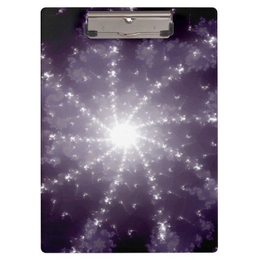 Helder licht aan het einde van de tunnel klembord (Voorkant)