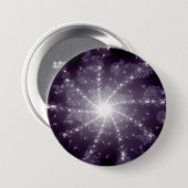 Helder licht aan het einde van de tunnel ronde button 7,6 cm (Voorkant /achterkant)