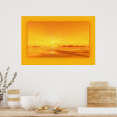 helder licht poster (Keuken)