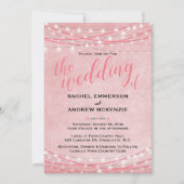 Helder licht - Weddenschap - Roze schaduwen Kaart (Voorkant)