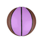 Helder lila (effen kleur) basketbal (Verticaal)