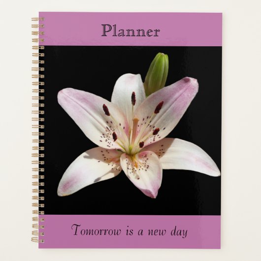 Helder Lily Planner (Voorkant)