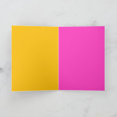 Helder Lovert Letters Regenboog Bedankkaart (Binnen)