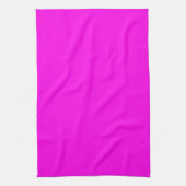 Helder Magenta Effen Kleur Theedoek (Verticaal)