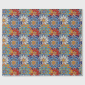 helder mandala cadeaupapier (Vlak)