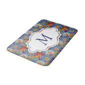 helder mandala gepersonaliseerde badmat (Gekanteld)
