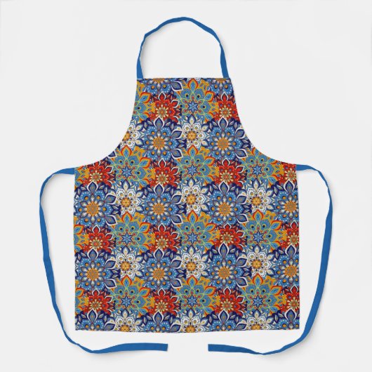 helder mandala schort (Voorkant)