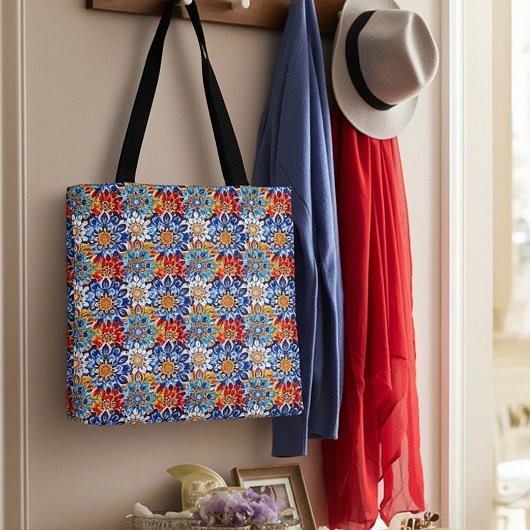 helder mandala tote bag